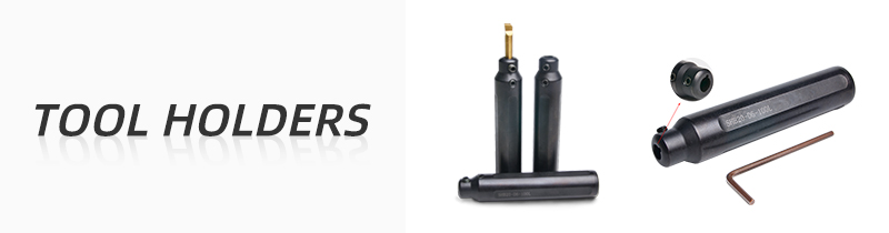toolholders with internal coolant channel