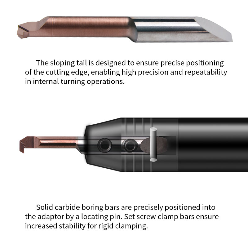 qucik change micro back boring cutters