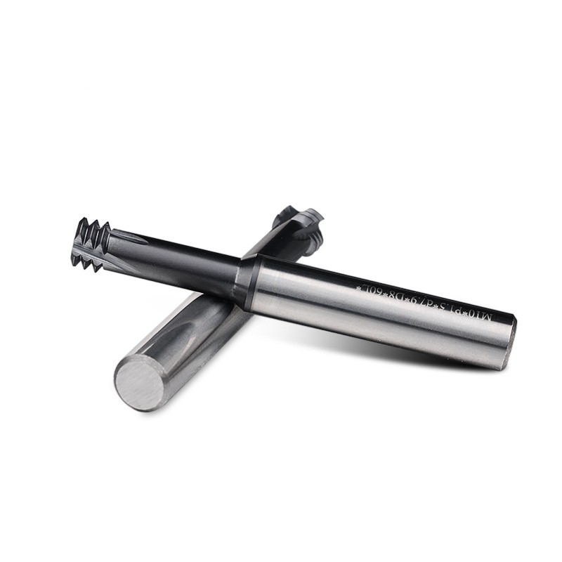 three teeth thread mill