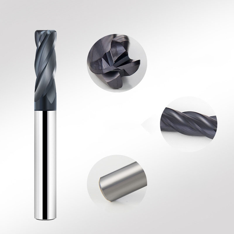 Solid Carbide Corner Radius End Mill