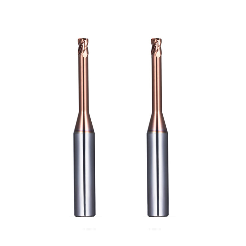 INSIGHT-Long Neck Corner Radiius End Mill