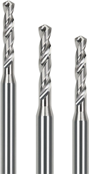 Fixed shank carbide drill bits