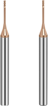 Hardened steels long neck square carbide end mills cutter